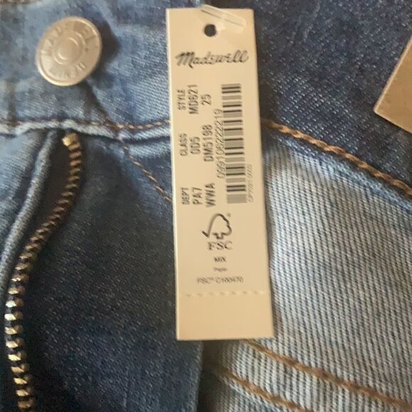 Madewell High Rise Skinny Crop - Picture 6 of 6